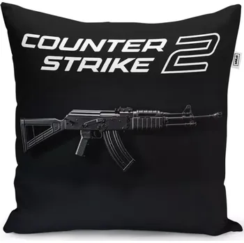 Polštář Sablio Polštář Counter Strike 2 AK - 50x50 cm