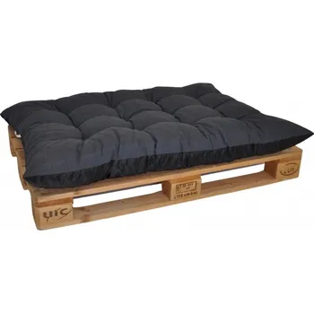 Podsedák Axin Trading Paletový sedák / zahradní matrace 120x80 cm Polstr: Tmavě šedý melír