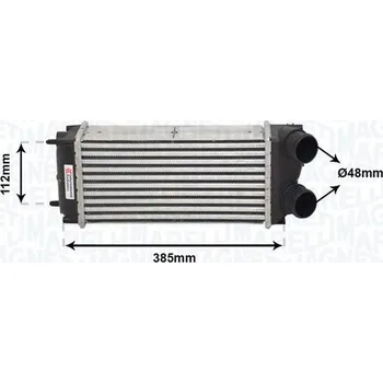 Chladič motoru Chladič turba MAGNETI MARELLI 351319205090