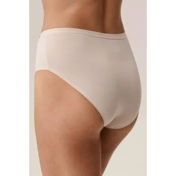 Dámské spodní prádlo 3 PACK kalhotky Atlantic 3CLP-004B - bavlna Béžová-ecru M