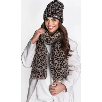 Čepice Kamuflážní hřejivá šála OFF PINK pro ženy, ZELENÁ LÁHEV 205X30 i170_P-059-D