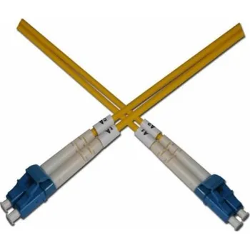 Stolní počítač DATACOM Optický patchkabel duplexní, LC-LC 9/125um SM, 10m, OS2, 1035