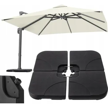 Stínicí technika GEKO Stojan na slunečník 4-dílný, 50x50x7,5cm 62373&nbsp;GAO5013