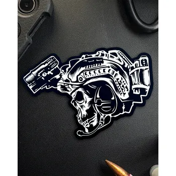 Nášivka Brothers in Arms® Samolepka BIA Brothers in Arms®, Barva: Černá / bílá