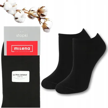 Pánské ponožky Milena Ponožky černé velikost 44-46