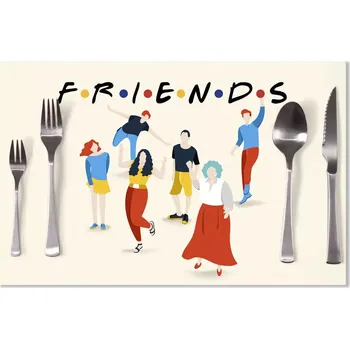 prostírání Sablio Prostírání Seriál přátelé FRIENDS Postavy: 40x30cm
