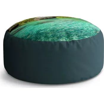 Taburet Sablio Taburet Circle Chatky na moři: 38x48 cm