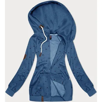 Dámská mikina Zimní hvězdná mikina s kapucí od 6&8 Fashion, odstíny modré XXL (44) i392_23696-48
