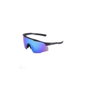 Sluneční brýle Sluneční brýle Sinner MURAU MATTE CRY GREY/BLACK PAD BLUE OIL UNI černá/šedá