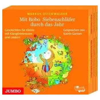 Pohádka Mit Bobo Siebenschläfer durch das Jahr - Osterwalder, Markus [DE] (2020, CD, Jumbo Neue Medien + Verla)
