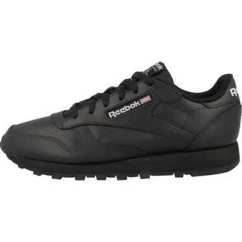 Pánské tenisky REEBOK Pánské univerzálni boty Classic Leather ČERNÁ