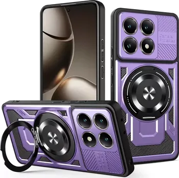 Pouzdro na mobilní telefon Kryt Xiaomi 15T, RuggedCam, purple