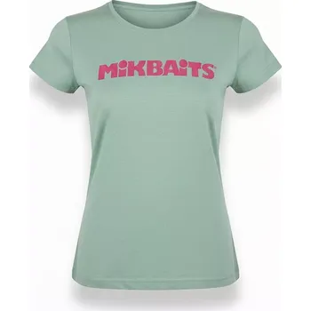 Dámské tričko Mikbaits oblečení - Dámské tričko Sage green M