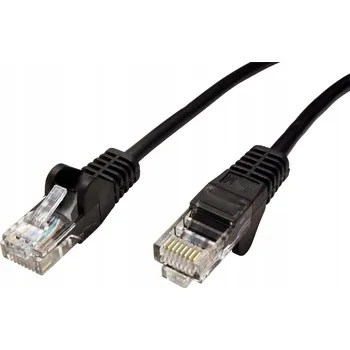Síťový kabel Patchcord U/UTP 5e Goobay 10 m černý