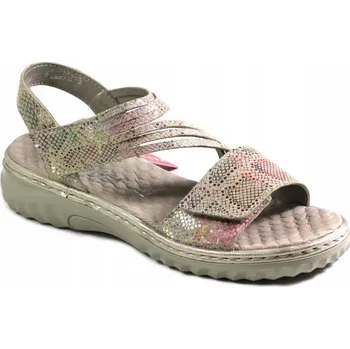 Dámské sandále Rieker dámské sandály 60464-90 na klínku, velikost 37