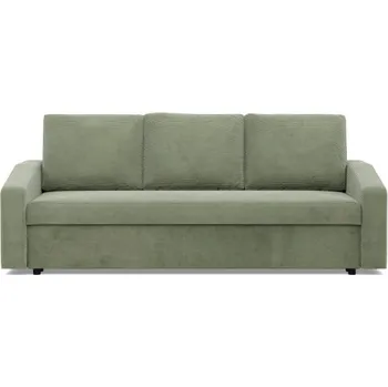 Sedací souprava Třímístná rozkládací sedačka NEO Poso olivová