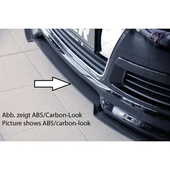 Nárazník Rieger lipa pod přední nárazník Rieger pro Volkswagen Passat 3C combi, sedan před faceliftem, 03/05-07/10, plast ABS bez povrchové úpravy