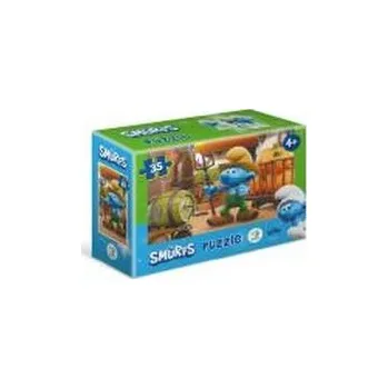 Puzzle Puzzle mini 35 Smerfy Farmer z dyniami