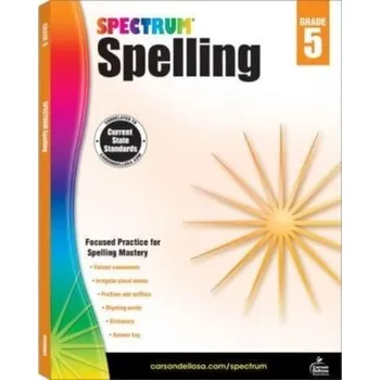 Umění Spectrum Spelling Grade 5 - Civille, Gail Vance (Sensory Spectrum Incorporated, New Providence, New Jersey, USA); Carr, B. Thomas