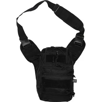 Ledvinka Taška přes rameno taktická DELUXE ČERNÁ