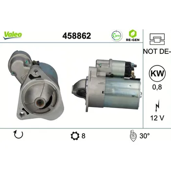Autoelektrika Startér VALEO 458862