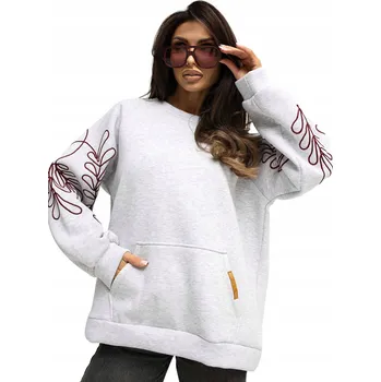 Dámská mikina Rue Paris dámská mikina bez kapuce RV-BL-A1042.25 univerzální velikost