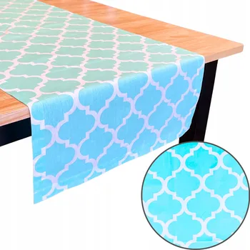 ubrus Barevný bavlněný běhoun na stůl 125 cm x 45 cm