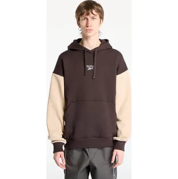 Pánská mikina Mikina Reebok Classic French Ter Unearthed Hoodie UNISEX Brown/ Tan S