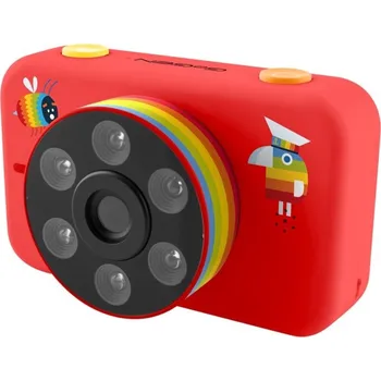 Digitální kompakt Digitální fotoaparát GoGEN DECKO Foto červený