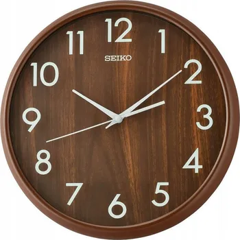 Hodiny Nástěnné hodiny Seiko hnědé 30,3 cm