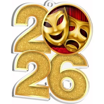 Poháry Bauer Akrylátová medaile MDA2026M35 | Divadlo