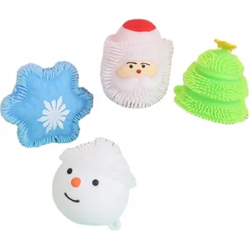 Vánoční dekorace Vánoční hračky s podsvícením, sada 3 ks