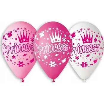 Balónek Latexové balónky Gemar Princess 12" 5 kusů