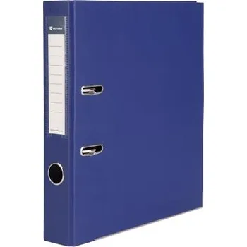 Pákový pořadač "Basic", tmavě modrá, 50 mm, A4, spodní kování, VICTORIA