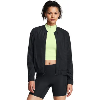 Dámská casual bunda Under Armour Dámská bunda UA Run Anywhere Jacket - Dámské Under Armour černá 3020133