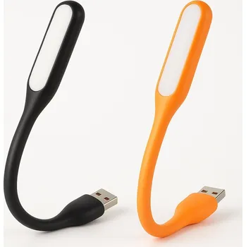 Lampička Mini LED Silikonová USB Lampička - Různé Barvy TSG-47 Lampička na Čtení