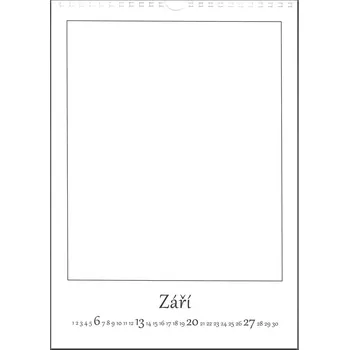 Kalendář Kalendář 2026 nástěnný A3, vymaluj si sám