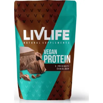 Protein LIVLIFE Vegan protein s příchutí čokolády 245 g