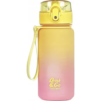 Láhev CoolPack lahev na pití láhev na vodu 400 ml Gradient Blueberry modrá fialová