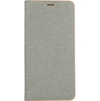 Pouzdro na mobilní telefon Pouzdro Xiaomi Redmi Note 14 Pro+ 5G Luna Book knížkové stříbrné (kryt neboli obal na Xiaomi Redmi Note 14 Pro+ 5G)