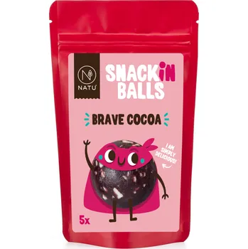 Čokoláda Kakaové kuličky Brave Cocoa - SNACKin Balls, 65 g