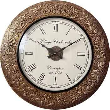 Hodiny Retro nástěnné hodiny ve starém stylu Ø 45 cm