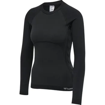 Dámské tričko Triko s dlouhým rukávem Hummel hmlCLEA SEAMLESS TIGHT T-SHIRT LS 214533-2508 Velikost M