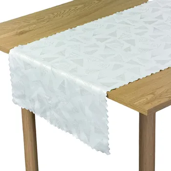 Prostěradlo Běžec na stůl odstíny šedé 120 x 40 cm