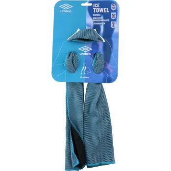 Ručník CHLADICÍ SPORTOVNÍ RUČNÍK 90X30CM UMBRO MODRÝ