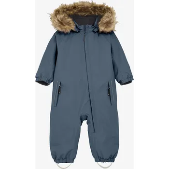 Kojenecká kombinéza Dětská teplá zimní kombinéza s umělou kožešinou Color Kids - Stormy Weather Velikost: 80
