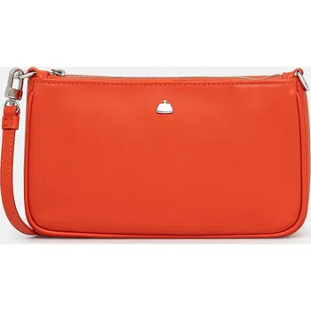 Kabelka Kožená kabelka Weekend Max Mara AENTRATA oranžová barva, 2615711014600 22X, vel. ONE SIZE