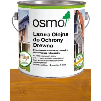 Olej na dřevo Osmo olejová lazura na dřevo pro ochranu fasád a teras dub 706 2,5L