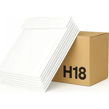 Obálka Bublinkové obálky NC System H18 bílé 100 kusů