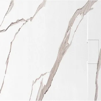 Sprchová vanička Sprchová vanička Rea Bazalt Carrara čtvercová 90 x 90 cm